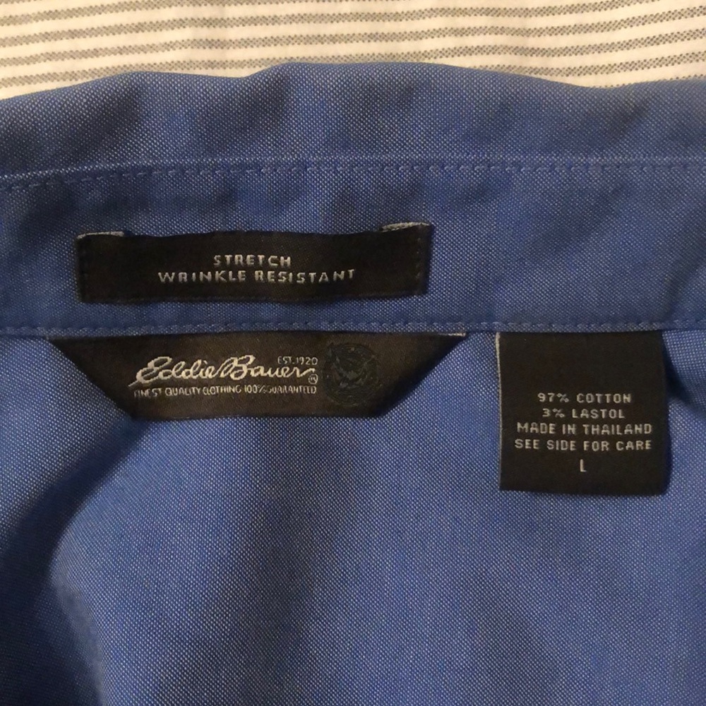 Eddie Bauer 3/4 sleeve Top, sz L - Picture 3 of 3